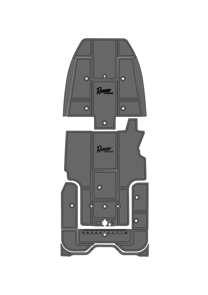 620 VS Fisherman (2006-2010) Full Boat Carpet Delete Kit