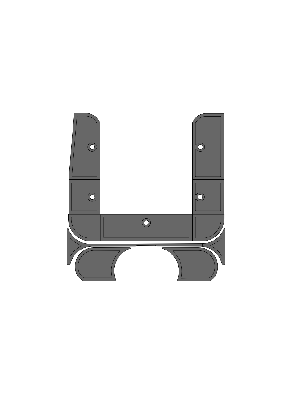 621 VS (2003-2009) Back Deck Carpet Delete Kit