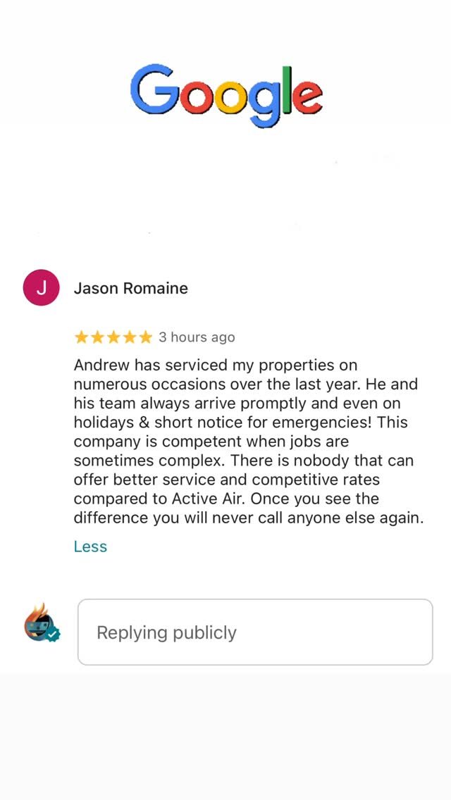 Thank you Jason for trusting @activeair_llc w/ your New Haven CT properties! 🙏🏻