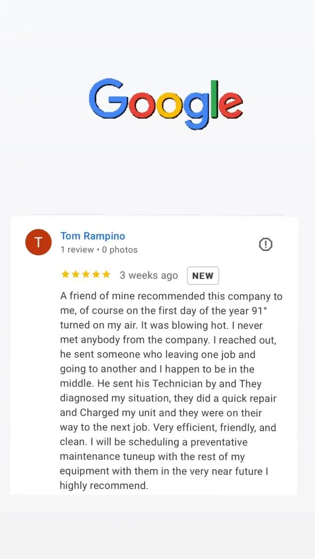 GOOGLE REVIEW ⭐️ ⭐️⭐️⭐️⭐️