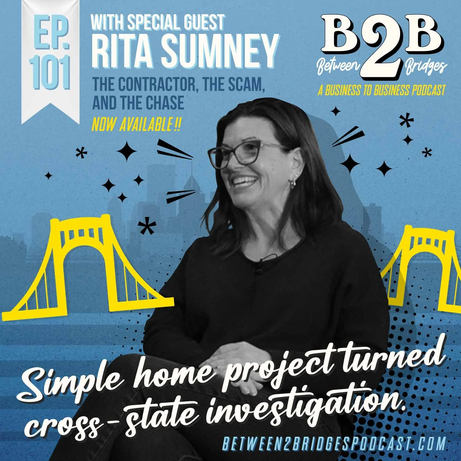 A roof repair gone wrong.
A contractor on the run.
A broker who wouldn&rsquo;t back down.

Ep. 101 with Rita Sumney is one wild ride from Verona to Florida &mdash; and straight to the Allegheny County Jail.
#TrueCrime #ScamAlert #FraudAwareness #Less
