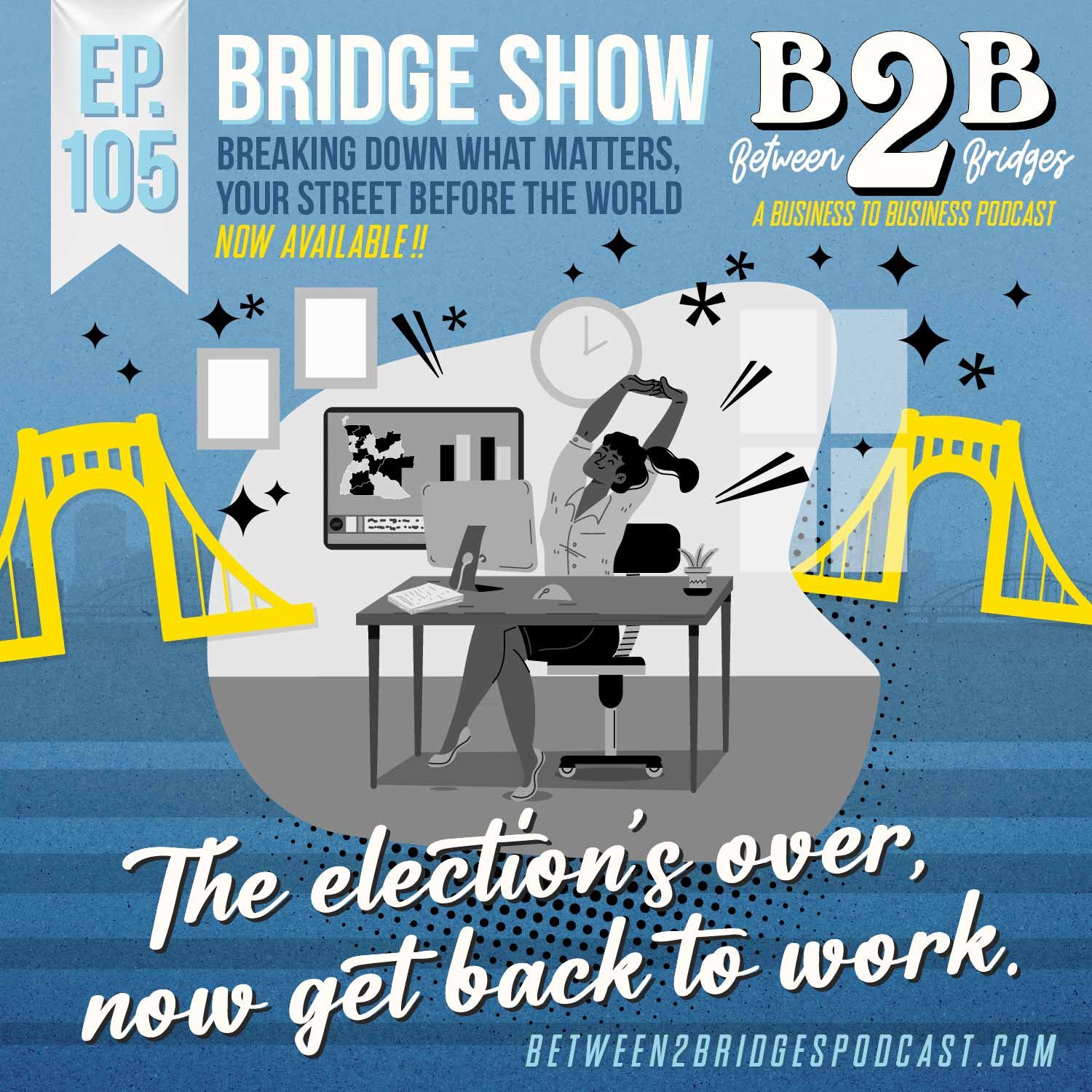 Ballots counted. Mustaches judged. The dust has settled. The real work starts now. Joe and Jerry cut through the noise and talk about what actually matters in your business, your community, and your daily routine. Personal ownership, local focus, and