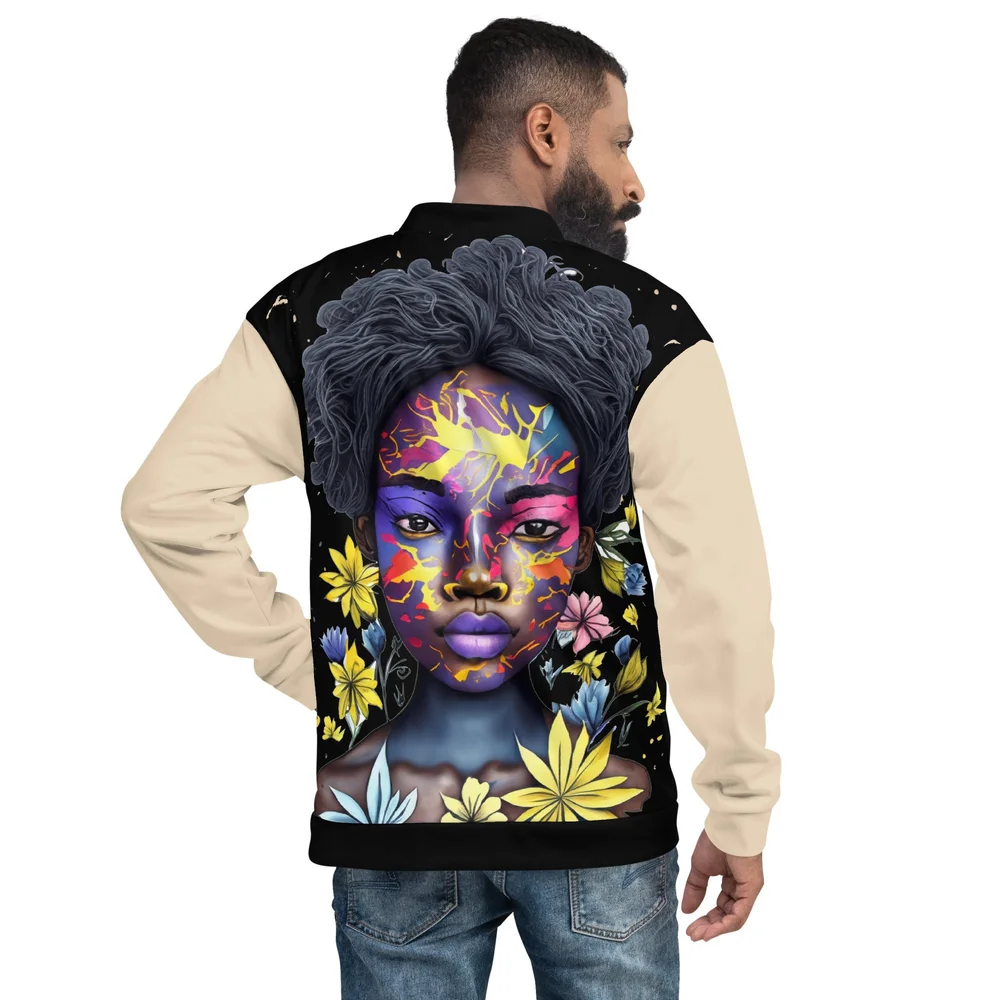 Afro Goddess Bomber