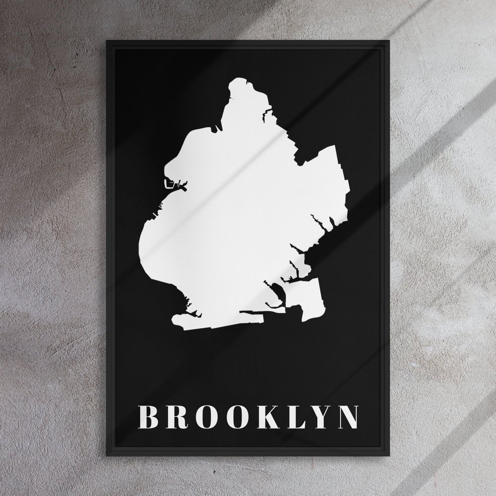 Brooklyn Framed Canvas
