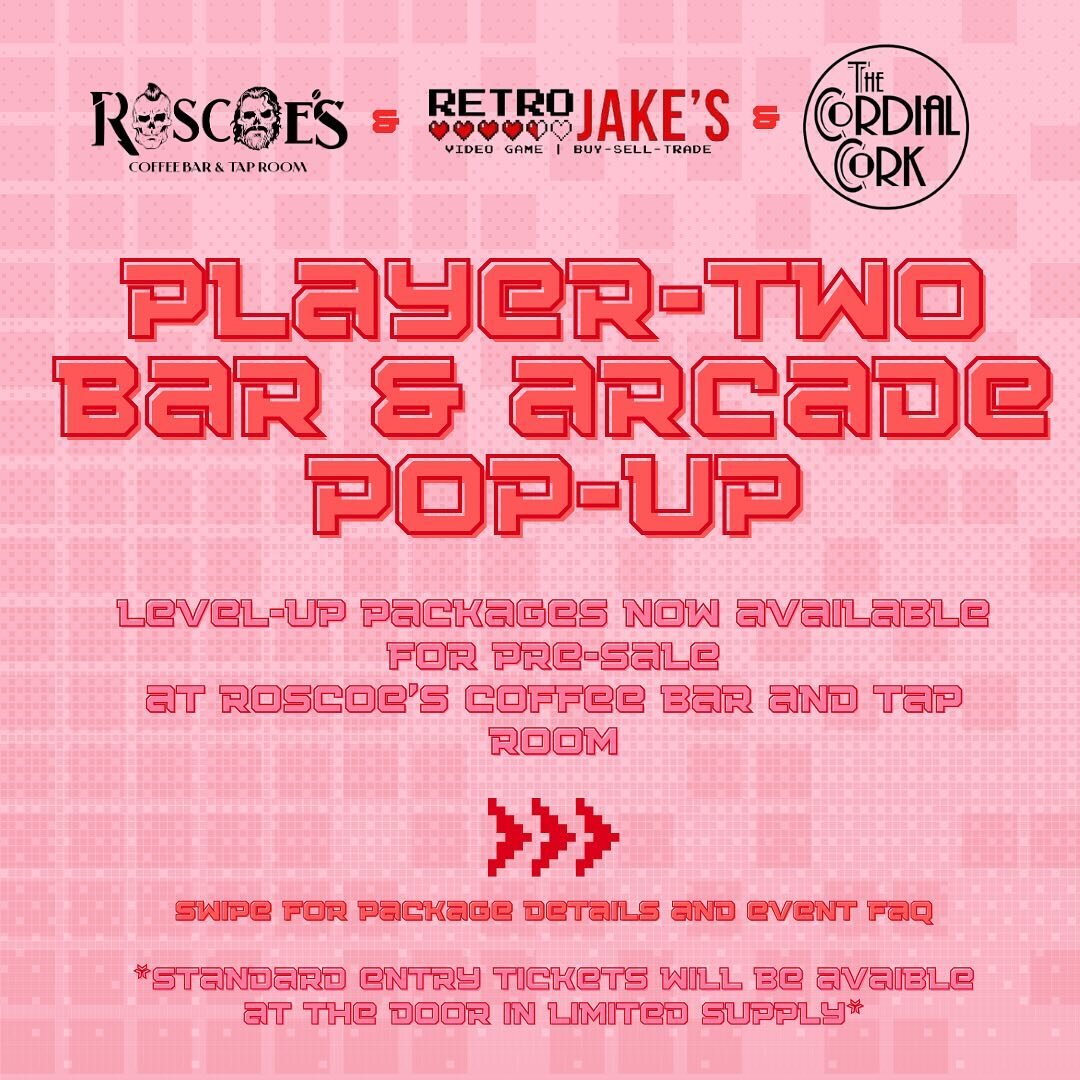 Swipe thru for all the details on our upcoming Valentine&rsquo;s Day Bar &amp; Arcade Pop-up with Depot buddies Retro Jake&rsquo;s &amp; @thecordialcork &mdash;

💀💀☕️🍺🕹️&hearts;️

#coffee #craftcoffee #coffeeshop #craftbeer #taproom #bar #arcade 