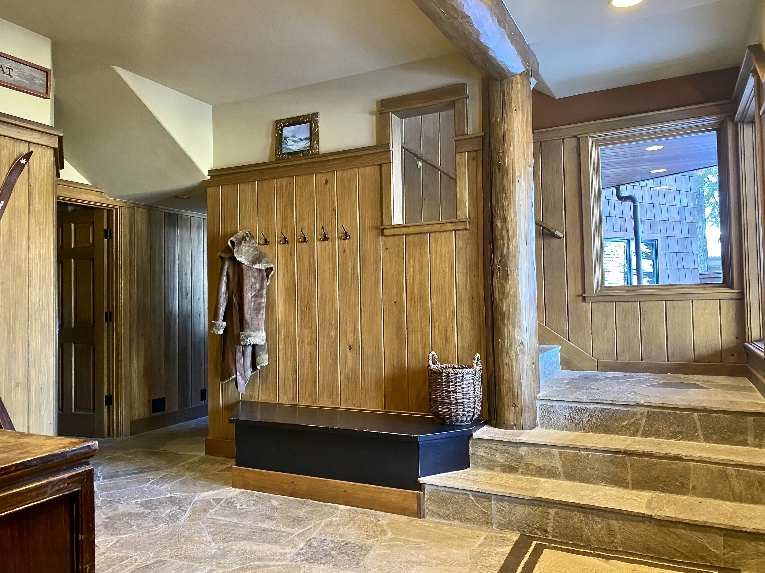 Foyer at Gray Wolf Haven