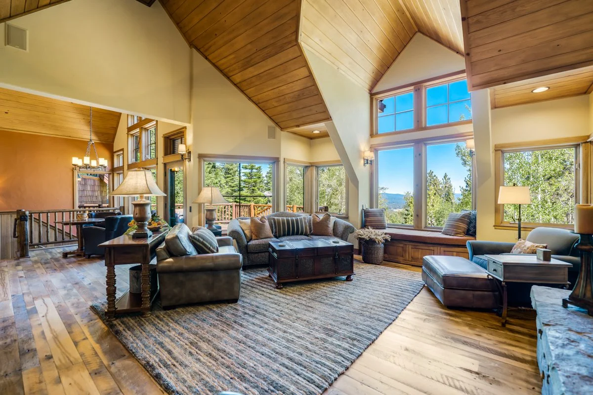 Great room at Gray Wolf Haven