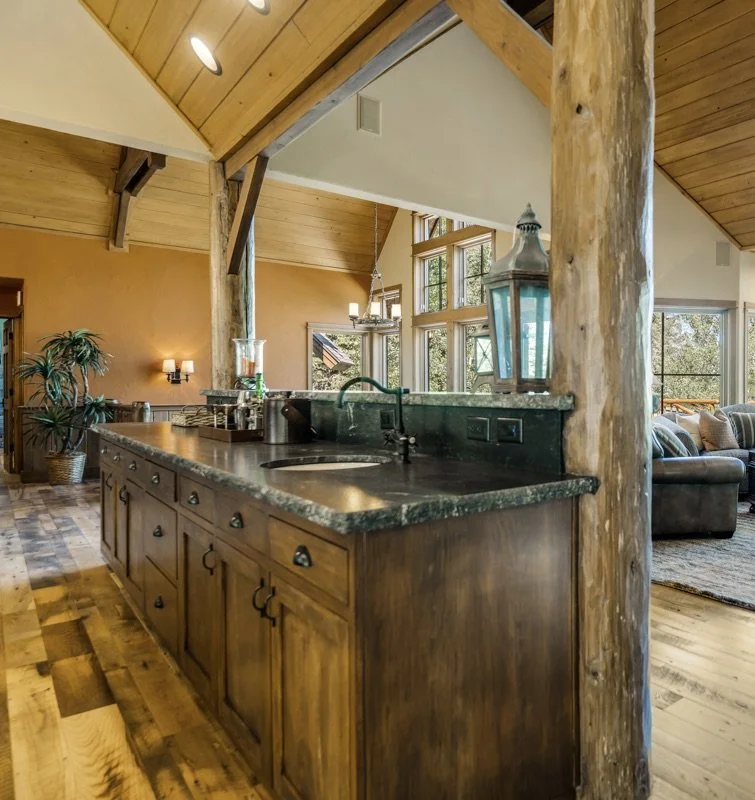 Entertainment bar at Gray Wolf Haven