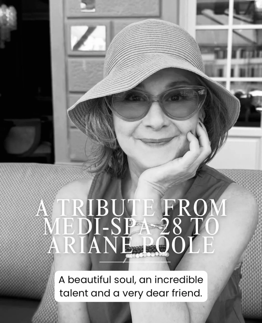 A beautiful soul, an incredible talent and a very dear friend. 🤍

We are incredibly saddened to hear of the passing of the wonderful Ariane Poole, one of the world&rsquo;s most talented makeup artists, but more importantly, one of the kindest and mo