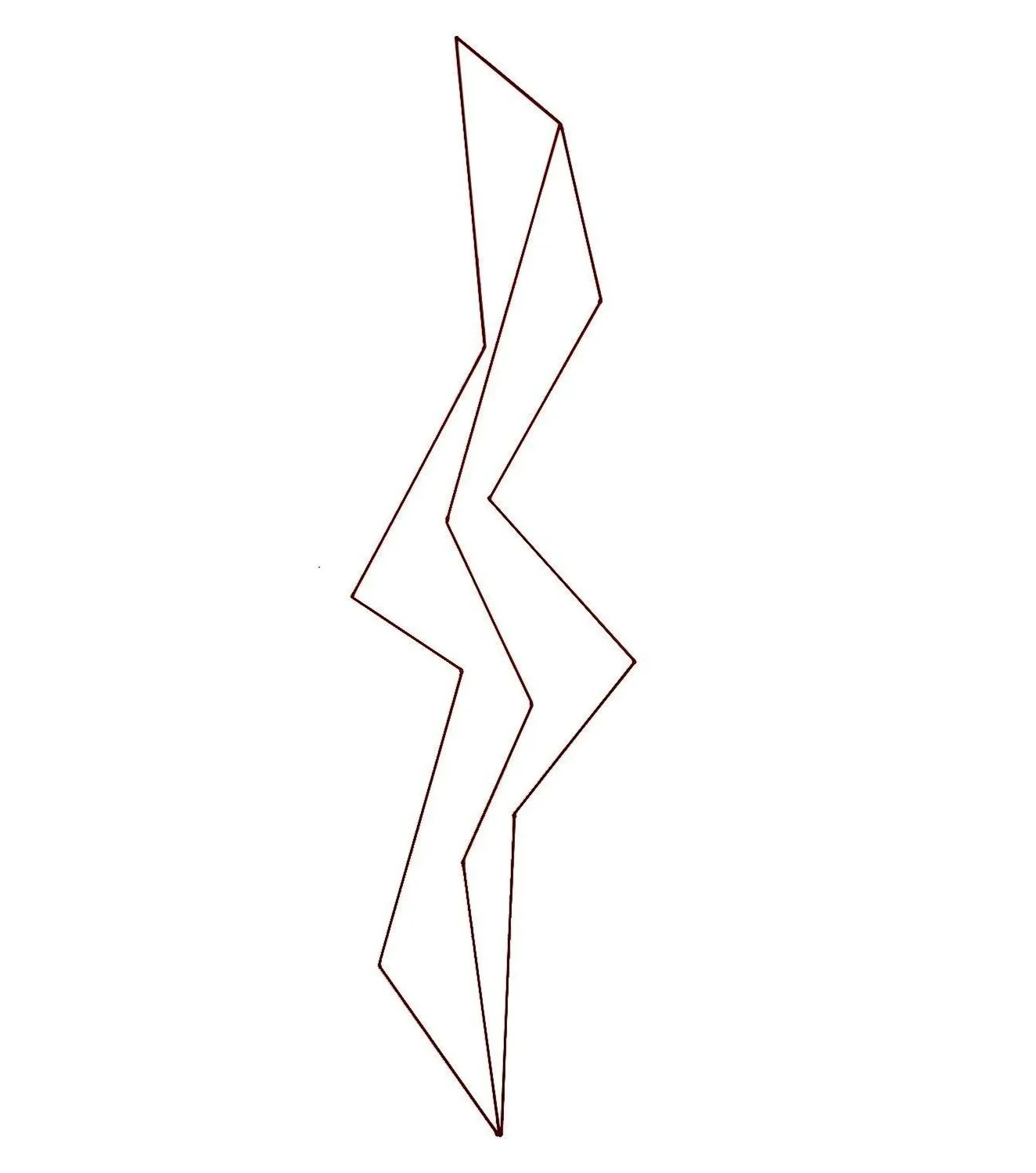 Rythm  38 X 11 X 2   $100
Bright orange