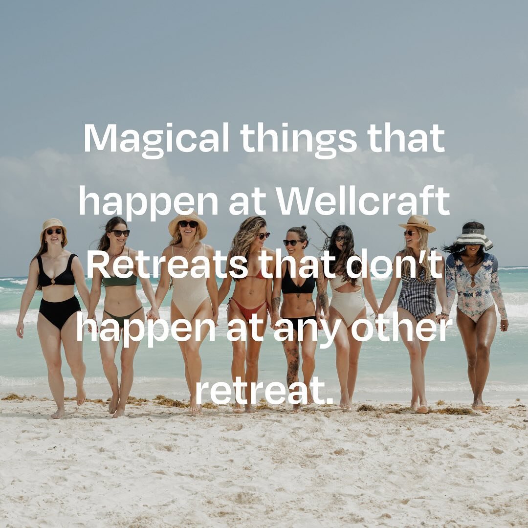 The magic of a Wellcraft Retreat. 🪄 #IYKYK