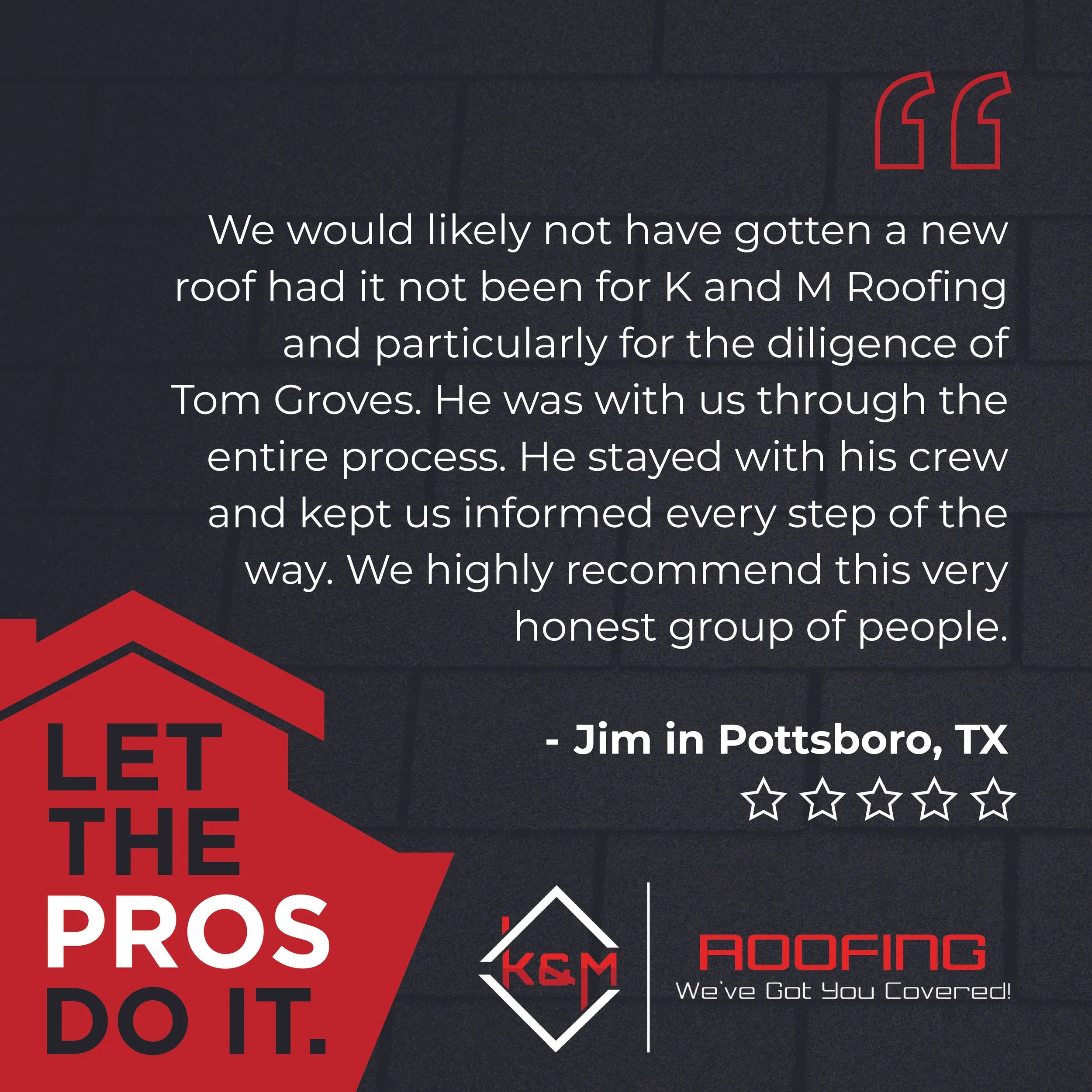 Services — K&M Roofing and Construction