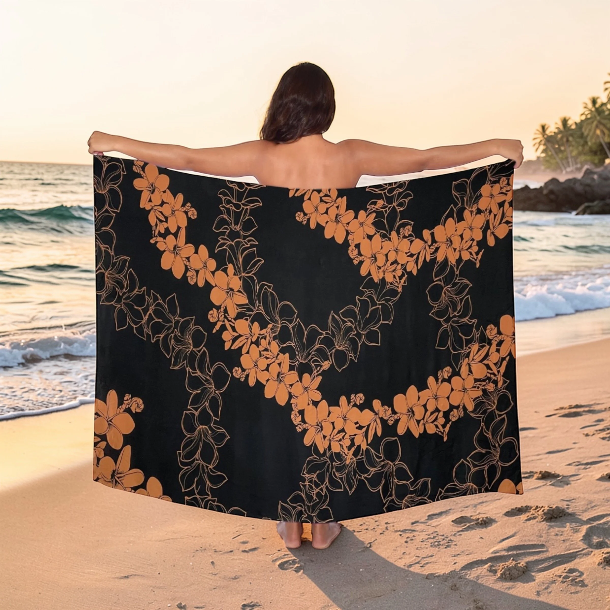 Flower Pattern Sarongs