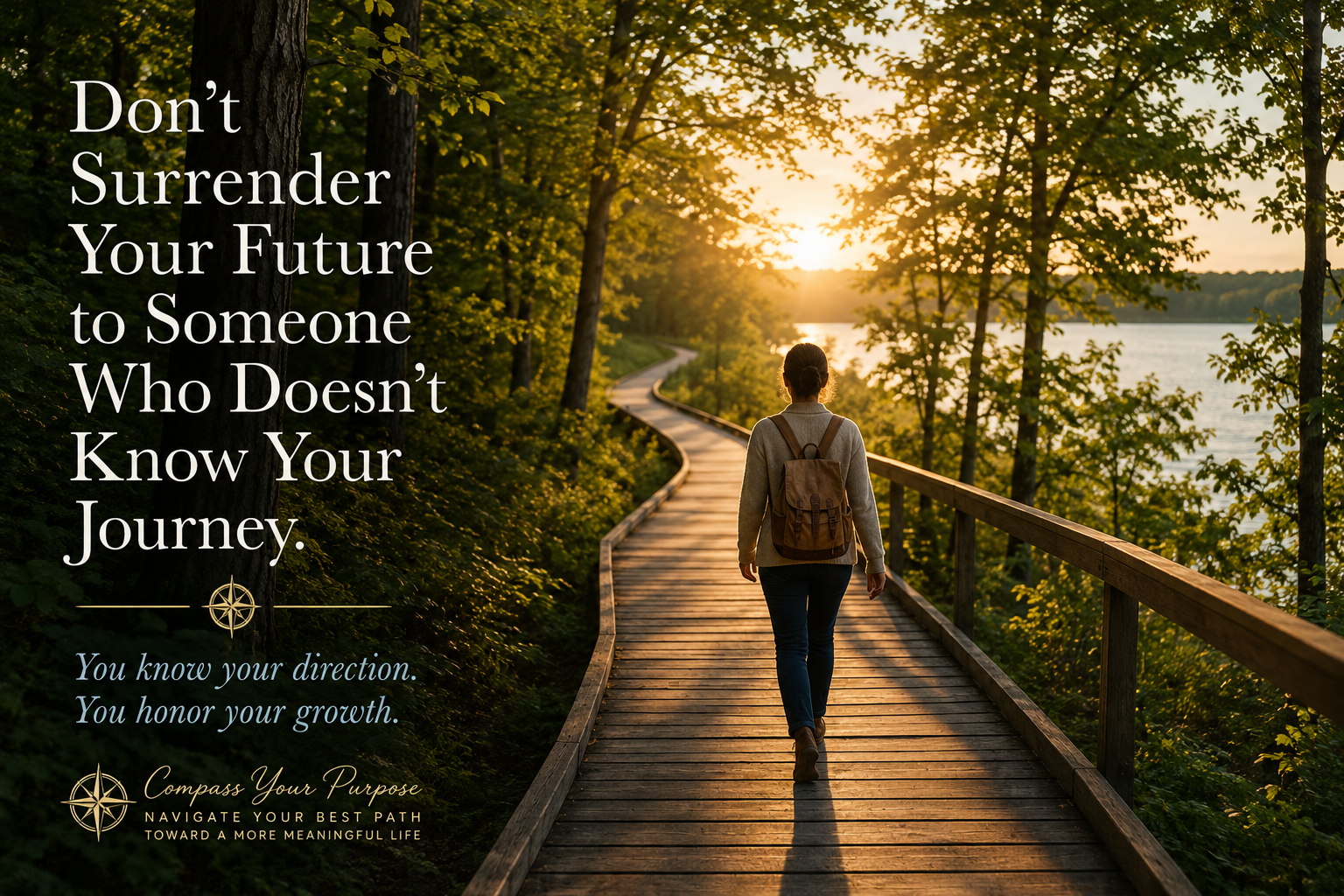 Don’t Surrender Your Future to Someone Who Doesn’t Know Your Journey
