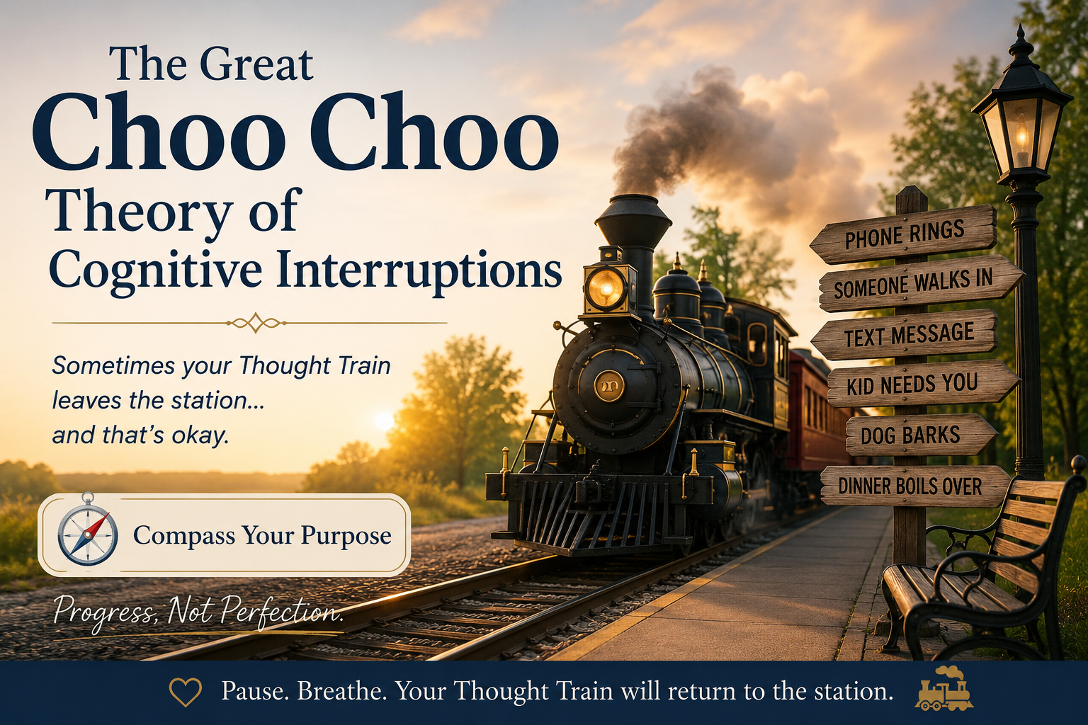 🚂 The Great Choo Choo Theory of Cognitive Interruptions