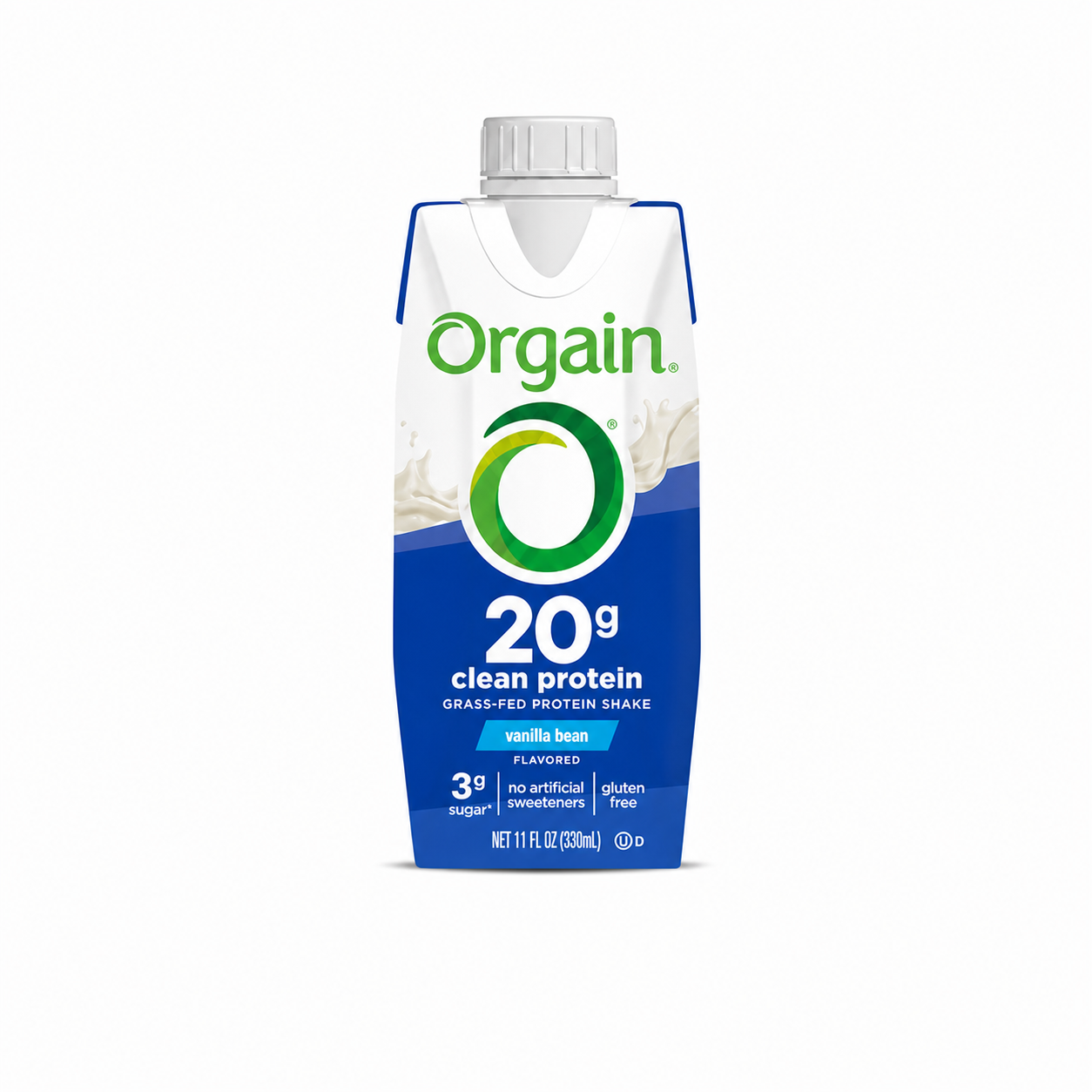 Orgain Protein Grass Fed Shake - 11 fl. oz