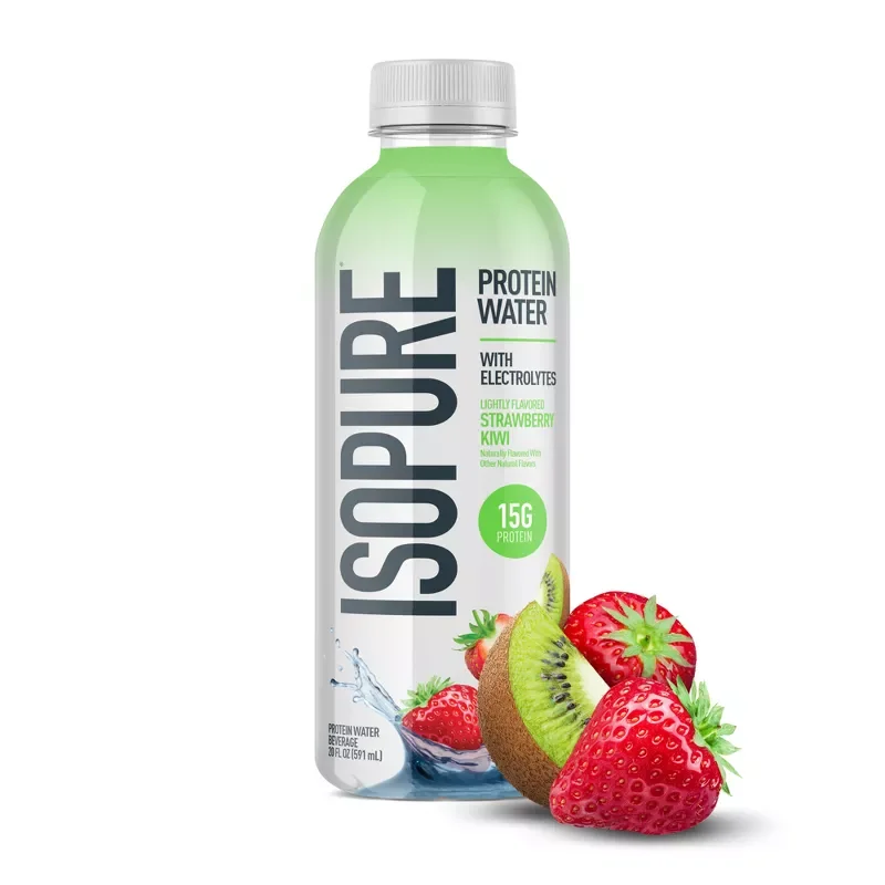 Isopure Ready to Drink Strawberry Kiwi 15g Clear Protein Water with Electrolytes - 20 fl oz
