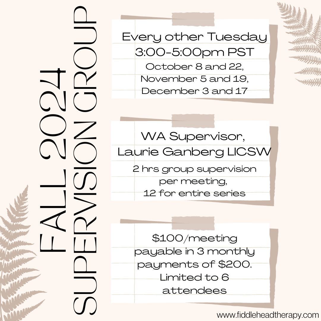 Supervision & Consultation Groups for Therapists with Laurie Ganberg ...