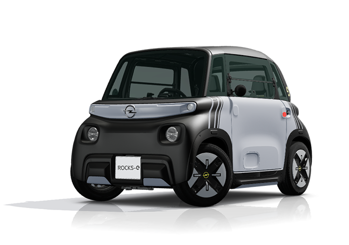 Opel Rocks micro auto spuiten grijs naar custom kleur