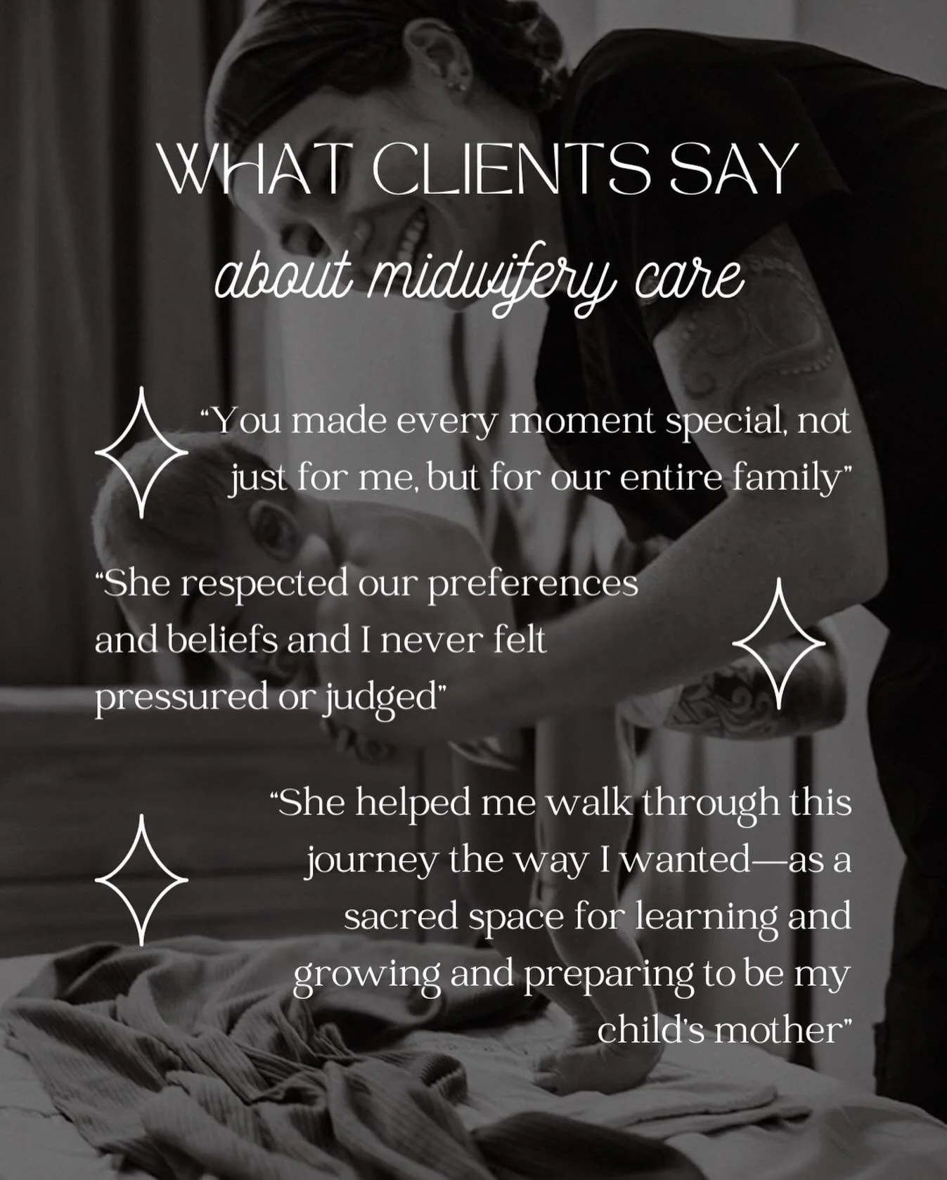 I am ever so grateful to the generous clients who leave me reviews about their experiences- thank you so so much! ✨ It warms my heart to know that I am serving my families in a personal, connected, and respectful way. 

#homebirthmidwife #sandiegohom