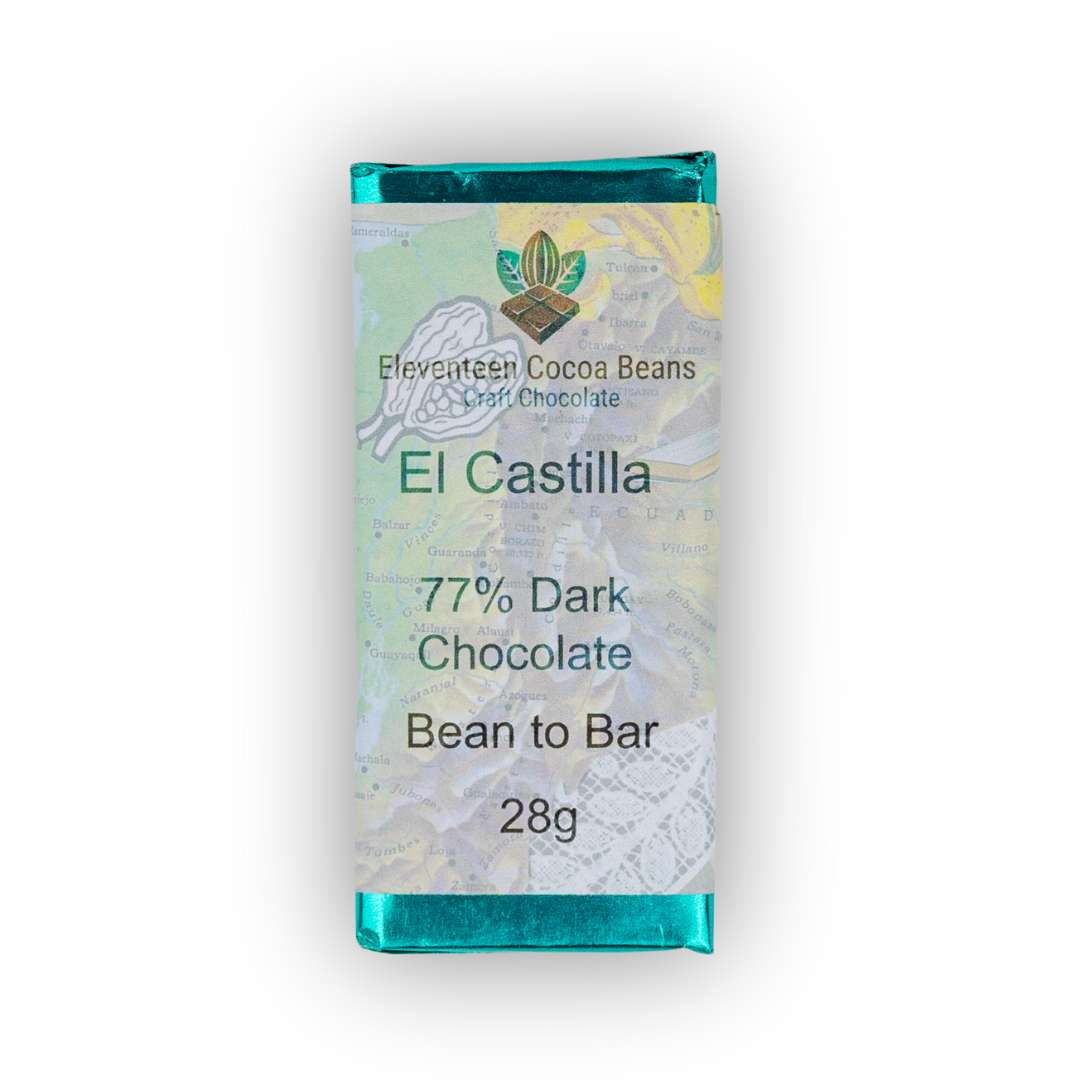 77% Dark Chocolate – El Castilla Bean to Bar (28g)