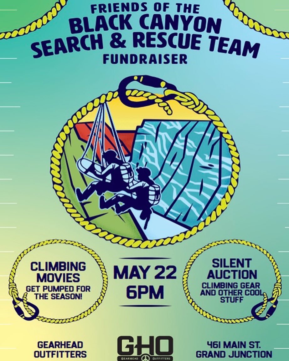 it&rsquo;s our privilege to support the Black Canyon Search And Rescue Team. Come hang out at this family-friendly fundraiser! Can&rsquo;t make it? Swipe for the QR code to purchase a t-shirt. Proceeds will go to the Black Canyon SAR team.