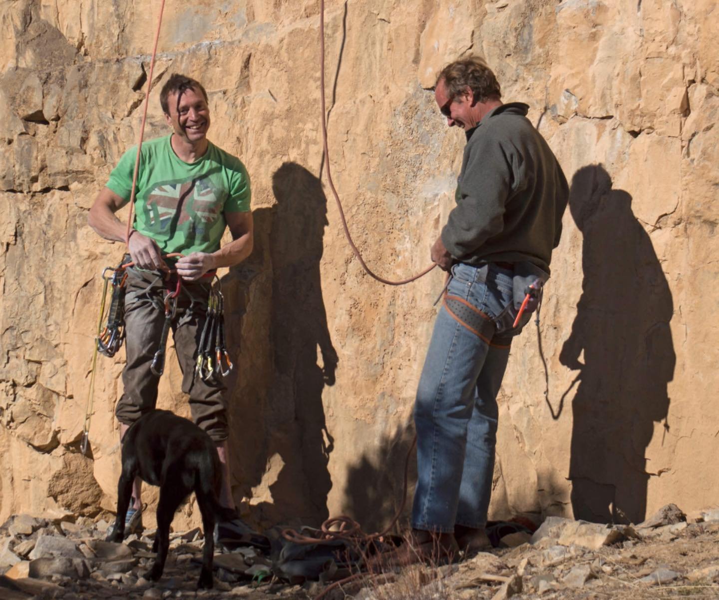 Ten years ago today, Wolverine lost its founder, Dave Pegg. He was a brilliant guidebook designer, a passionate climber, and friend to many. If he wasn&rsquo;t bloodying his famously battered knees on some Rifle testpiece, we was probably smiling and