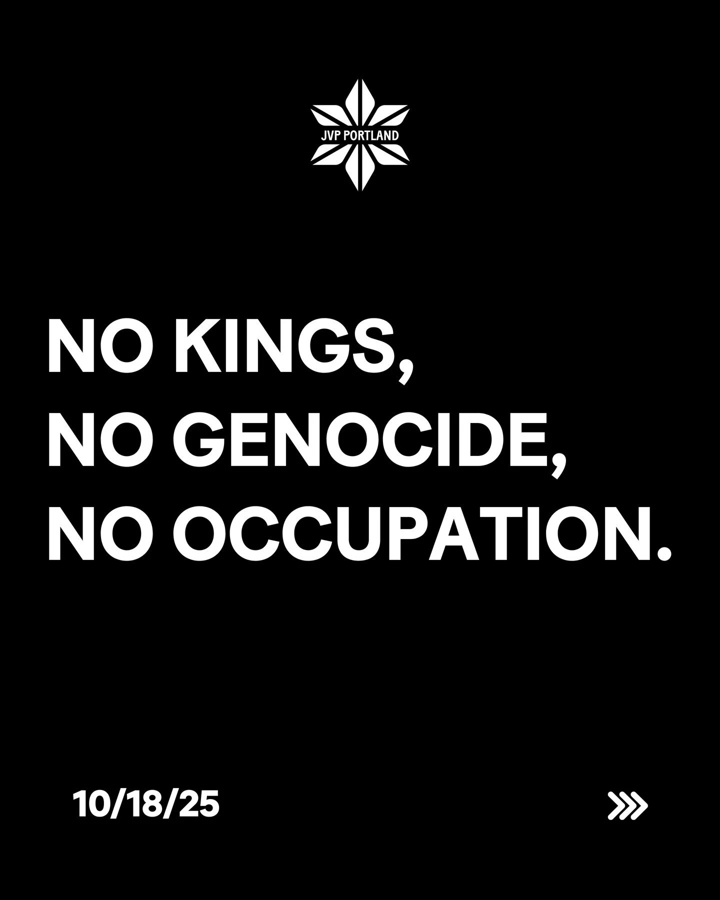 No Kings, No Genocide, No Occupation. 
We will continue to show up and raise our voices to remind our elected officials and community that fighting for democracy, liberation, and progressive values MUST include Palestine. We will not pick and choose