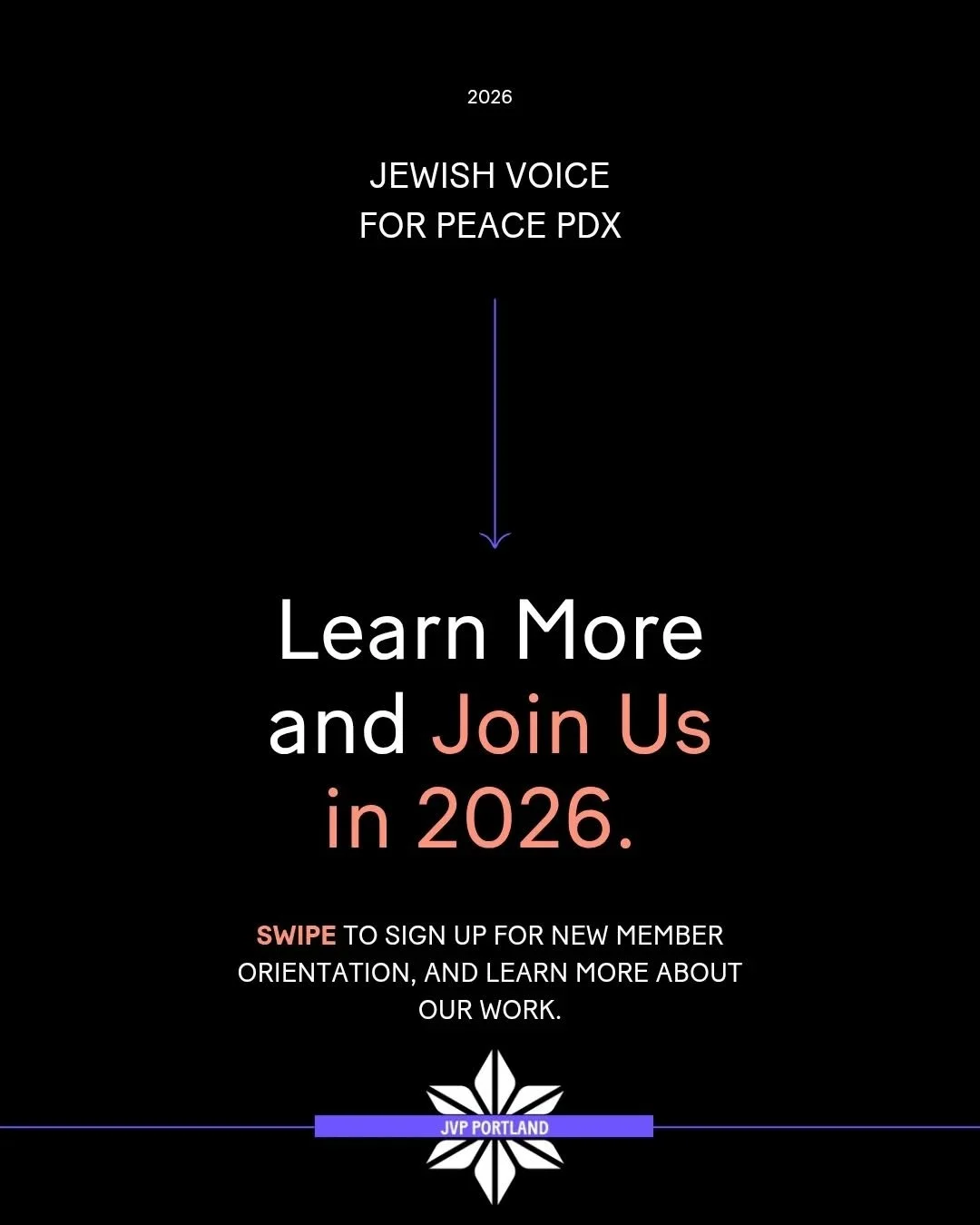 As Portlanders, leftists, and anti-Zionist Jews, the New Year is the perfect time to recommit ourselves to collective liberation and solidarity. General meetings are open to the public and we have an upcoming New Member Orientation on 1/14 at 6:30 PM