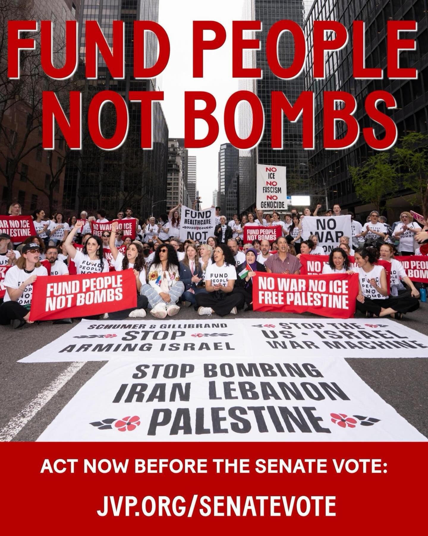 The Senate could vote as early as TOMORROW on Joint Resolutions of Disapproval to block over $450 million worth of bombs and bulldozers to Israel.

Right now, the Israeli military is flattening southern Lebanon, ethnically cleansing Palestinians in t