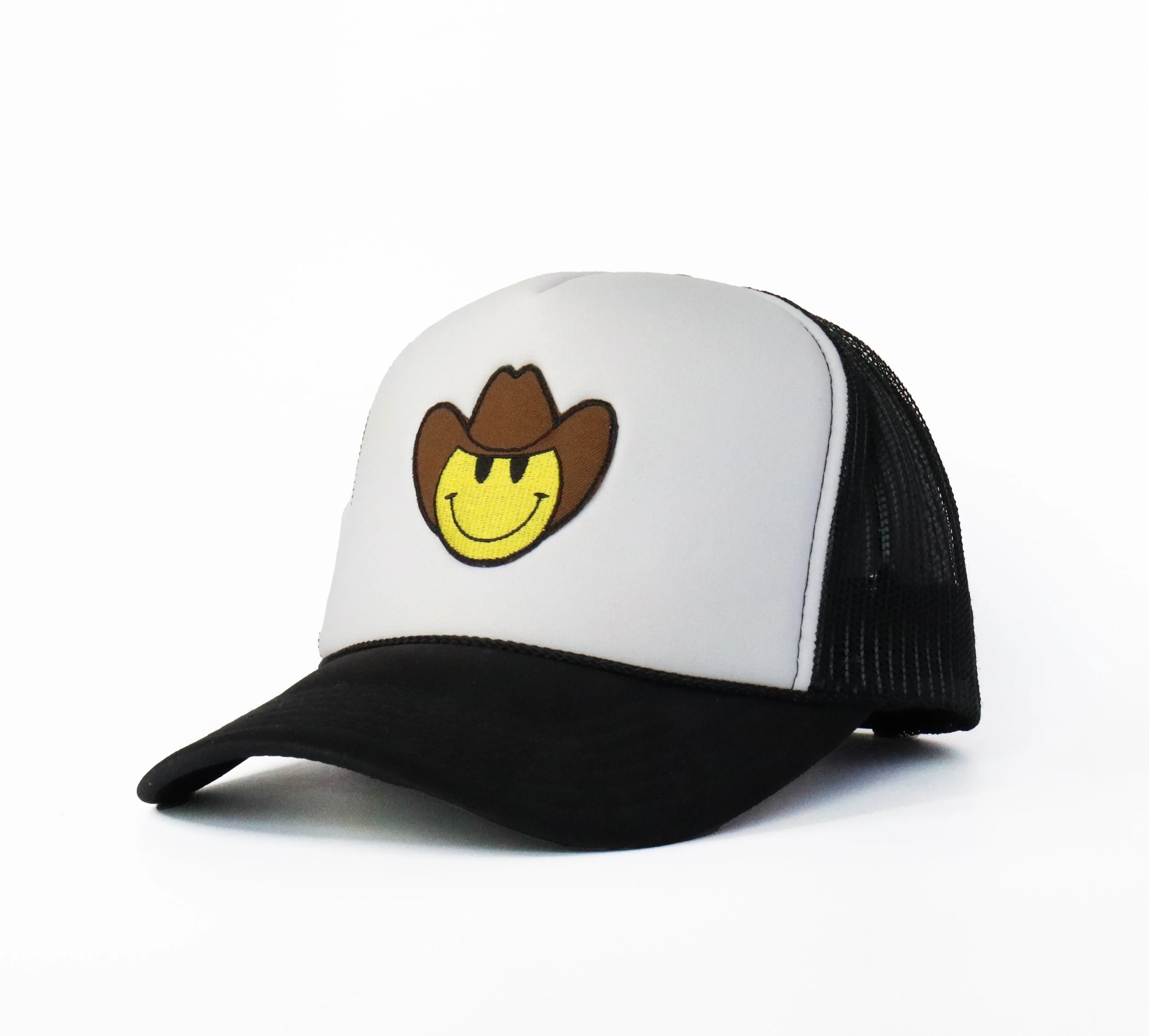 Cowboy Trucker - Black/White
