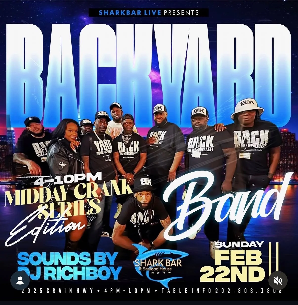 MIDDAY CRANK SERIES EDITION W/BACKYARD BAND