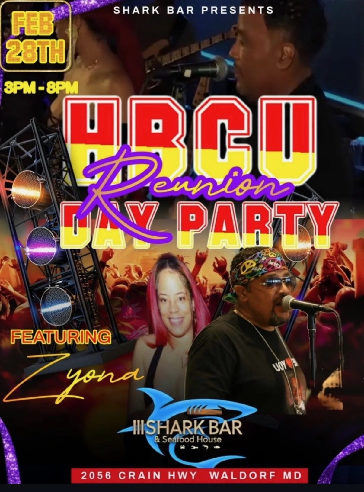 HBCU REUNION DAY PARTY FEATURING ZYONA
