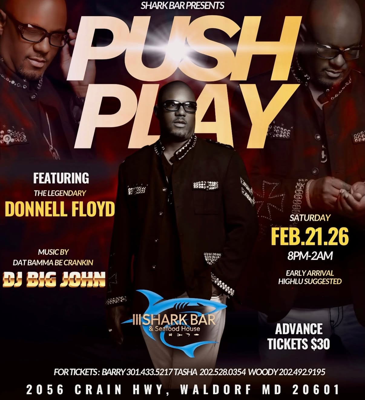 PUSH PLAY FEATURING THE LEGENDARY DONNELL FLOYD
