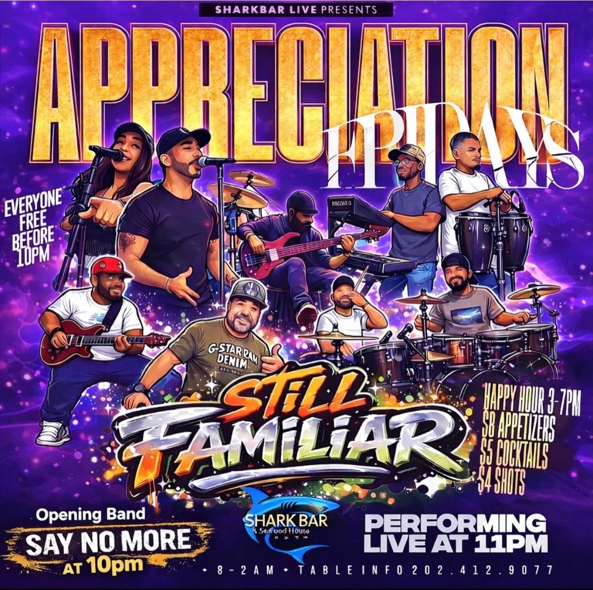 STILL FAMILIAR W/STEVE ROY &amp; PRETTI NIKKI ALONG W/SAY NO MORE BAND