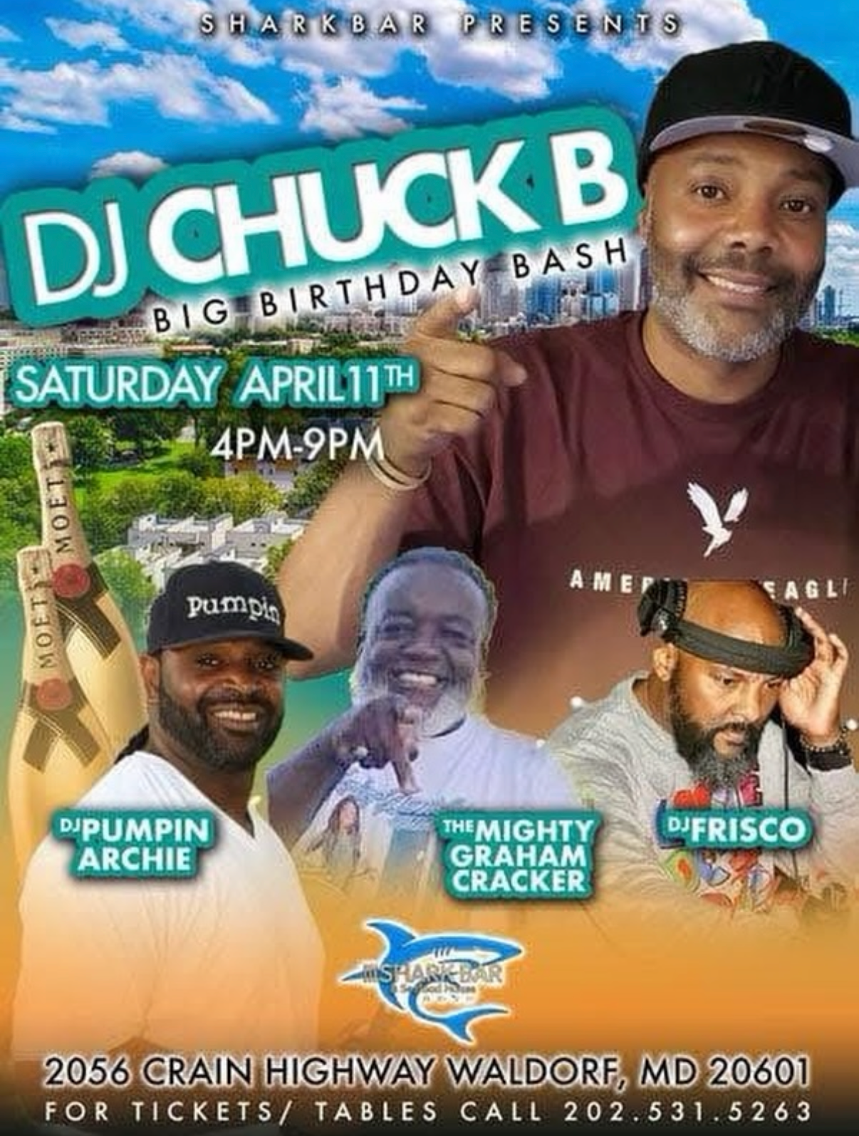 DJ CHUCK B BIG BIRTHDAY BASH