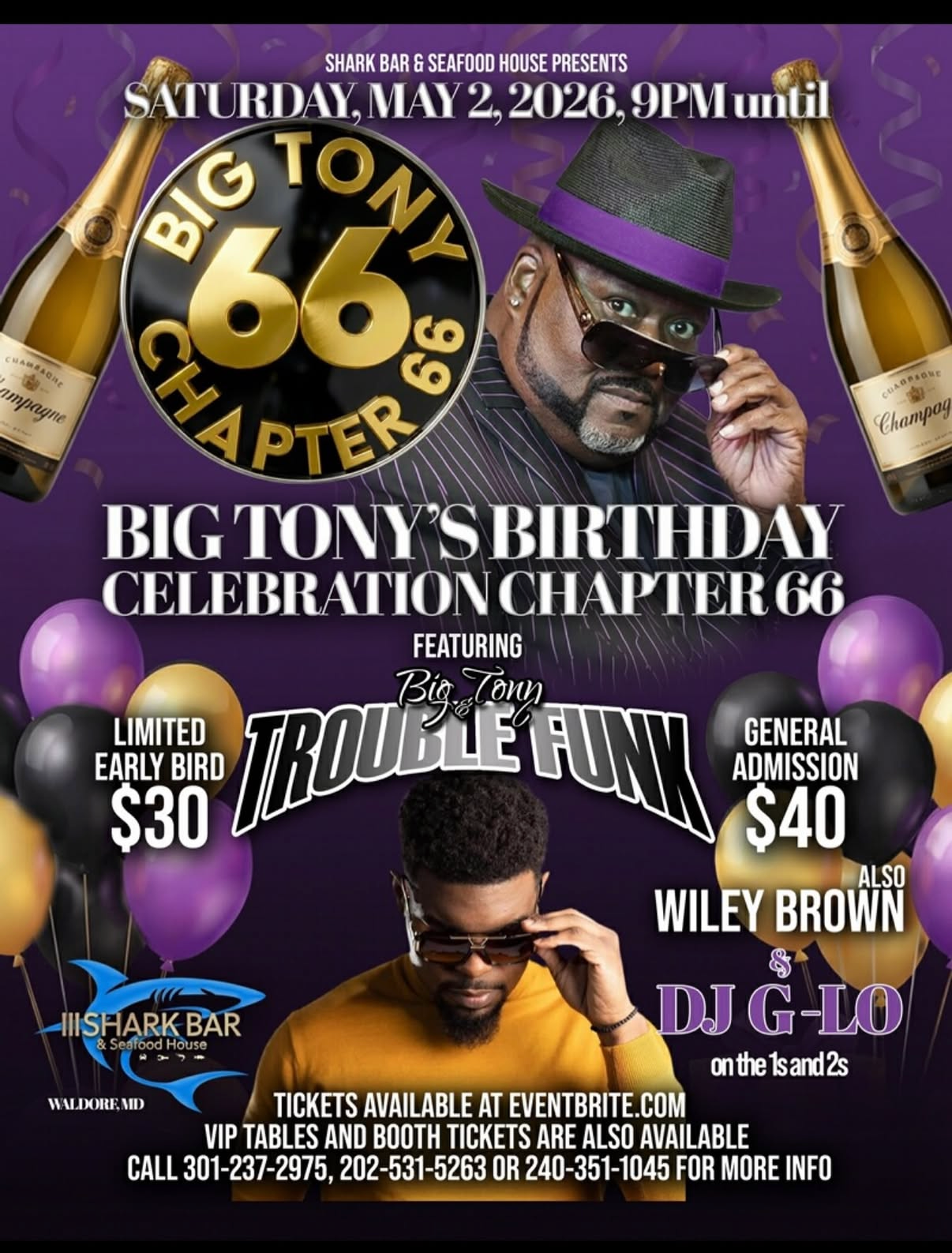 BIG TONY'S BIRTHDAY CELEBRATION CHAPTER 66 FEATURING BIG TONY FROM TROUBLE FUNK