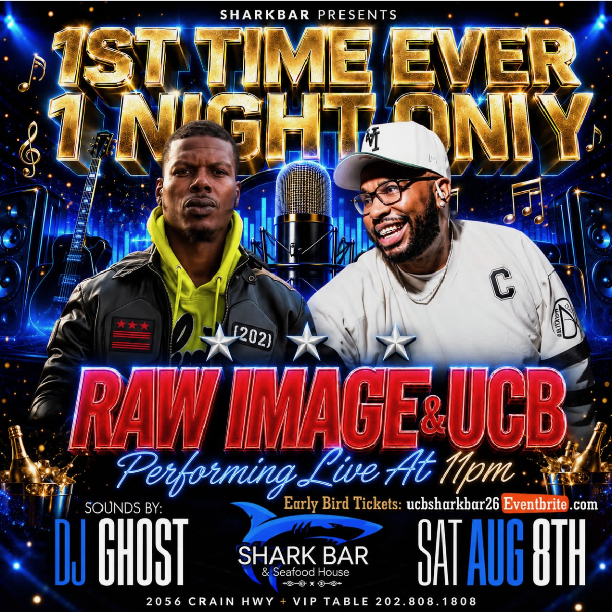 1ST TIME EVER/1 NIGHT ONLY - RAW IMAGE &amp; UCB