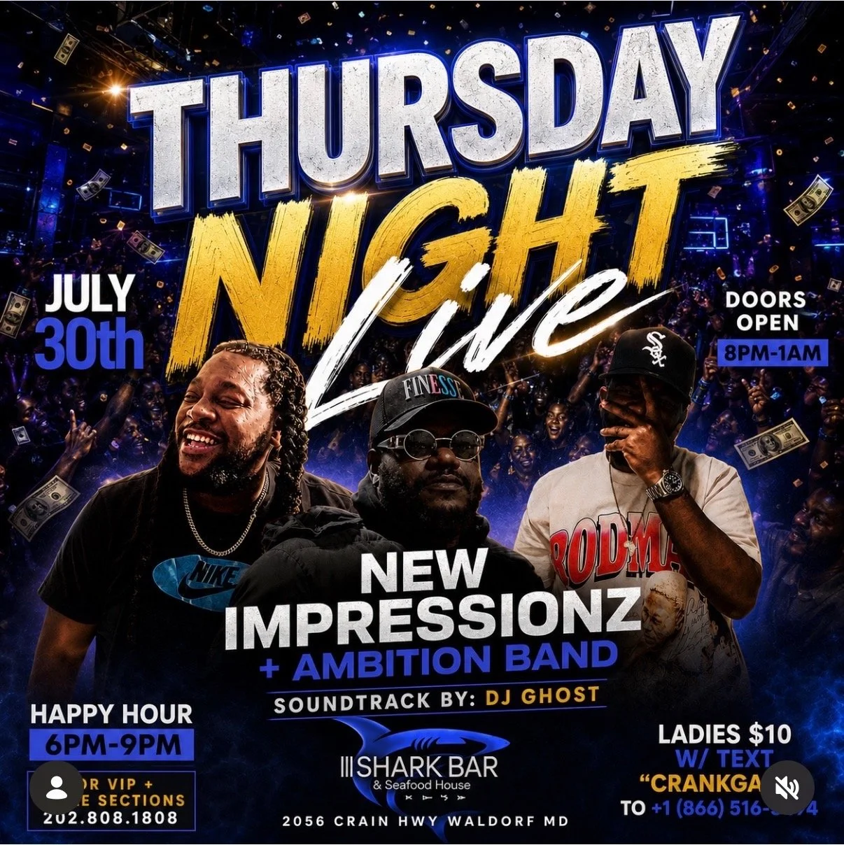 THURSDAY NIGHT LIVE W/NEW IMPRESSIONZ