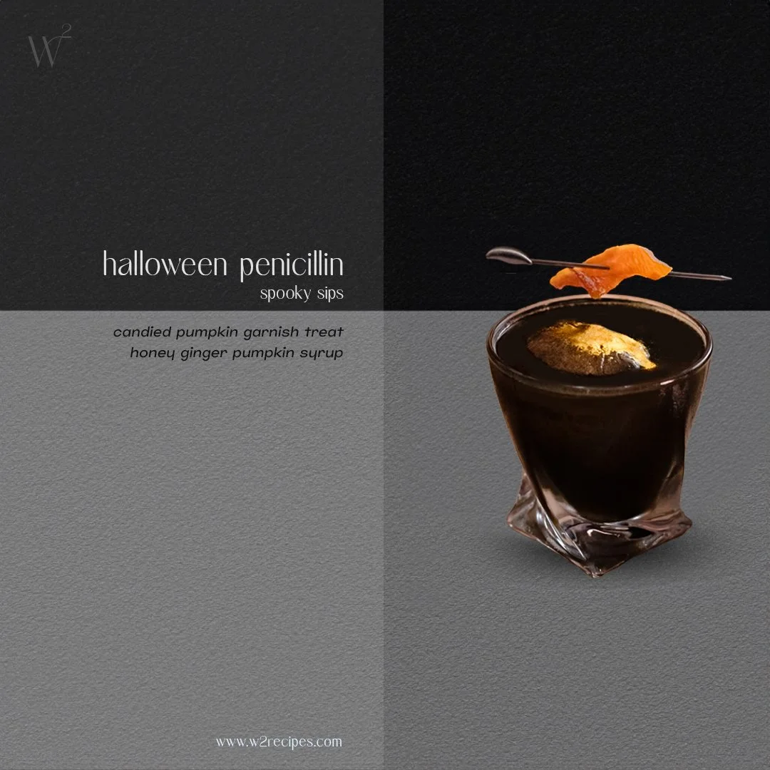 Halloween Penicillin Cocktail Recipe