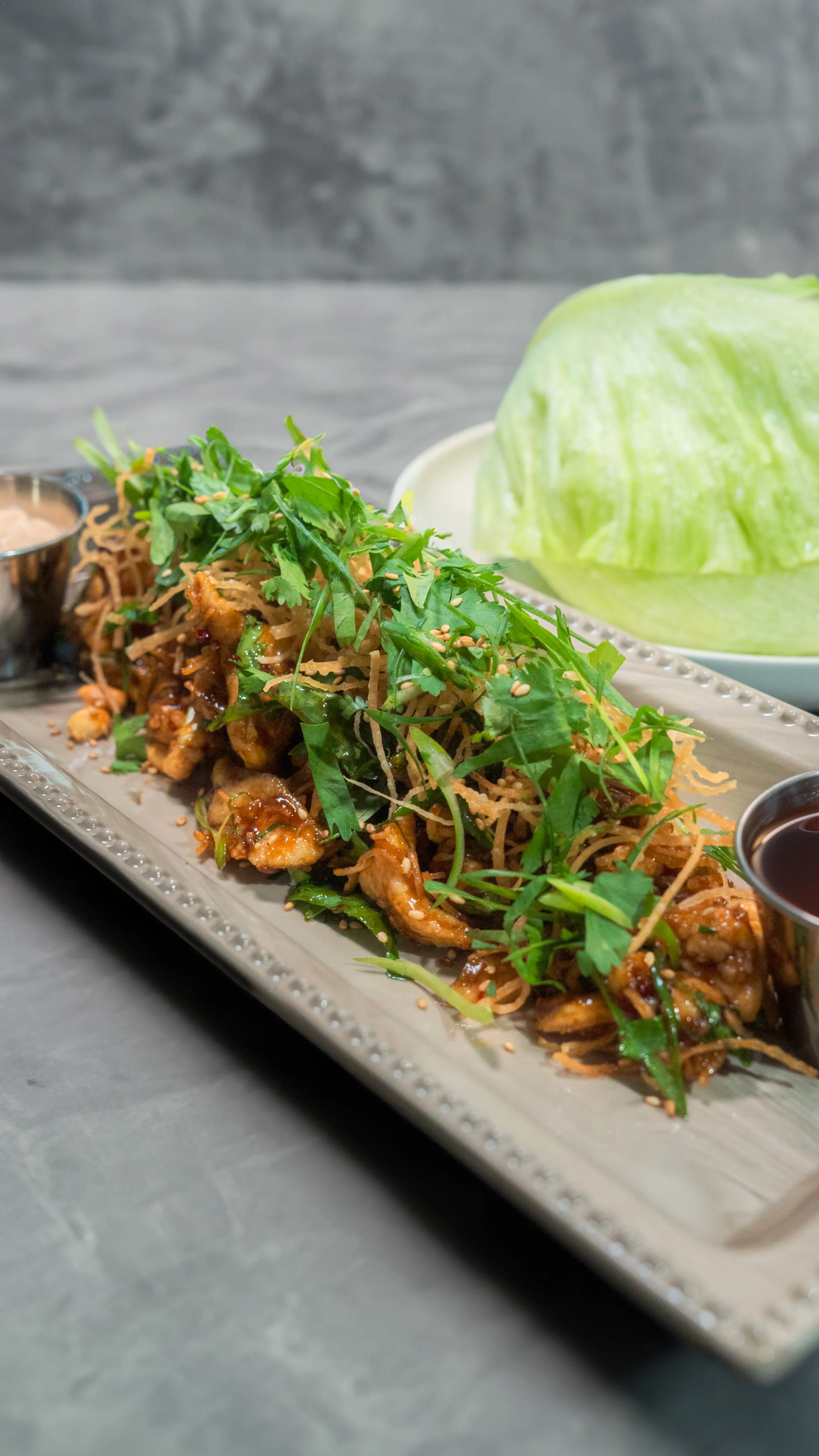 Chicken Lettuce Wraps