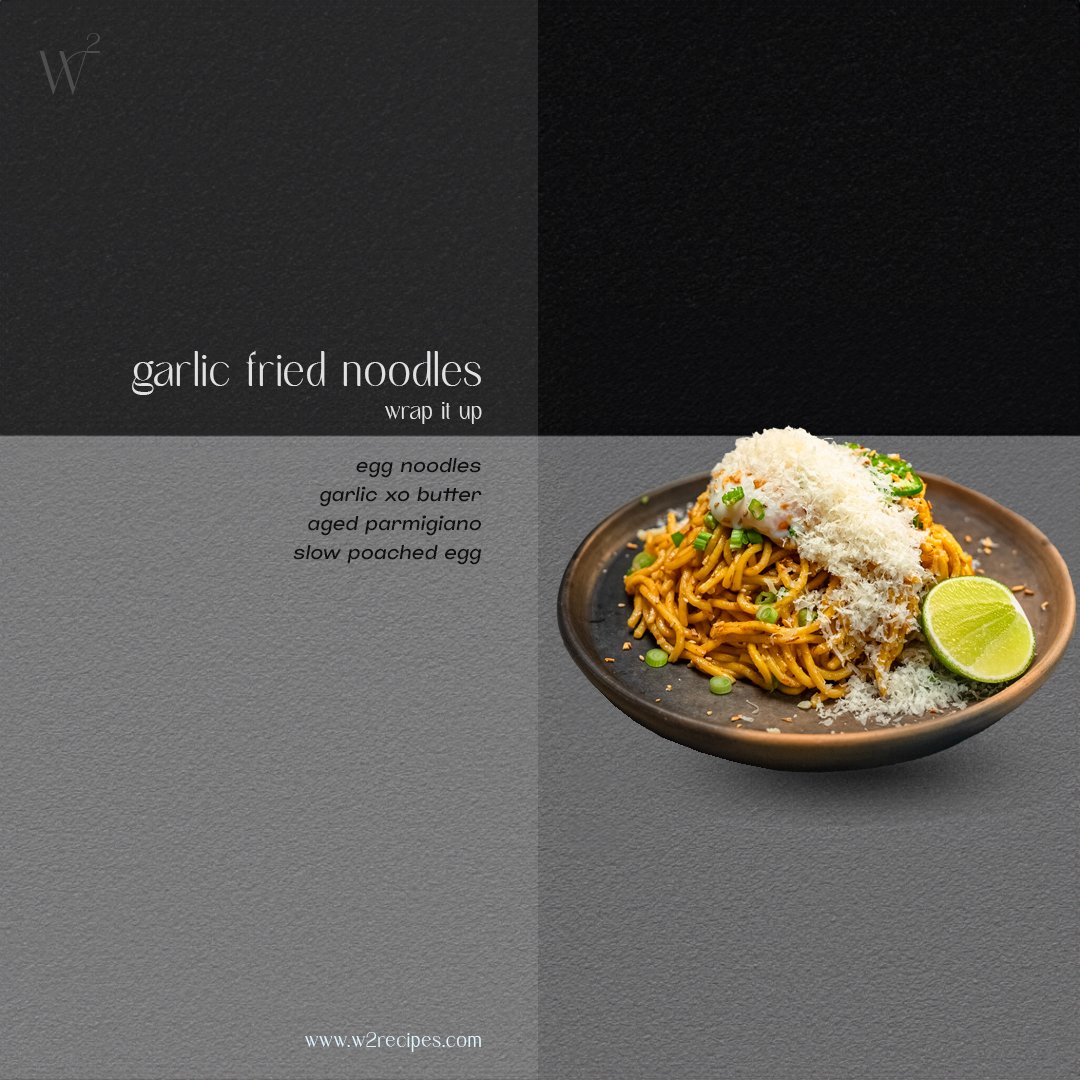 Garlic Fried Noodles Recipe