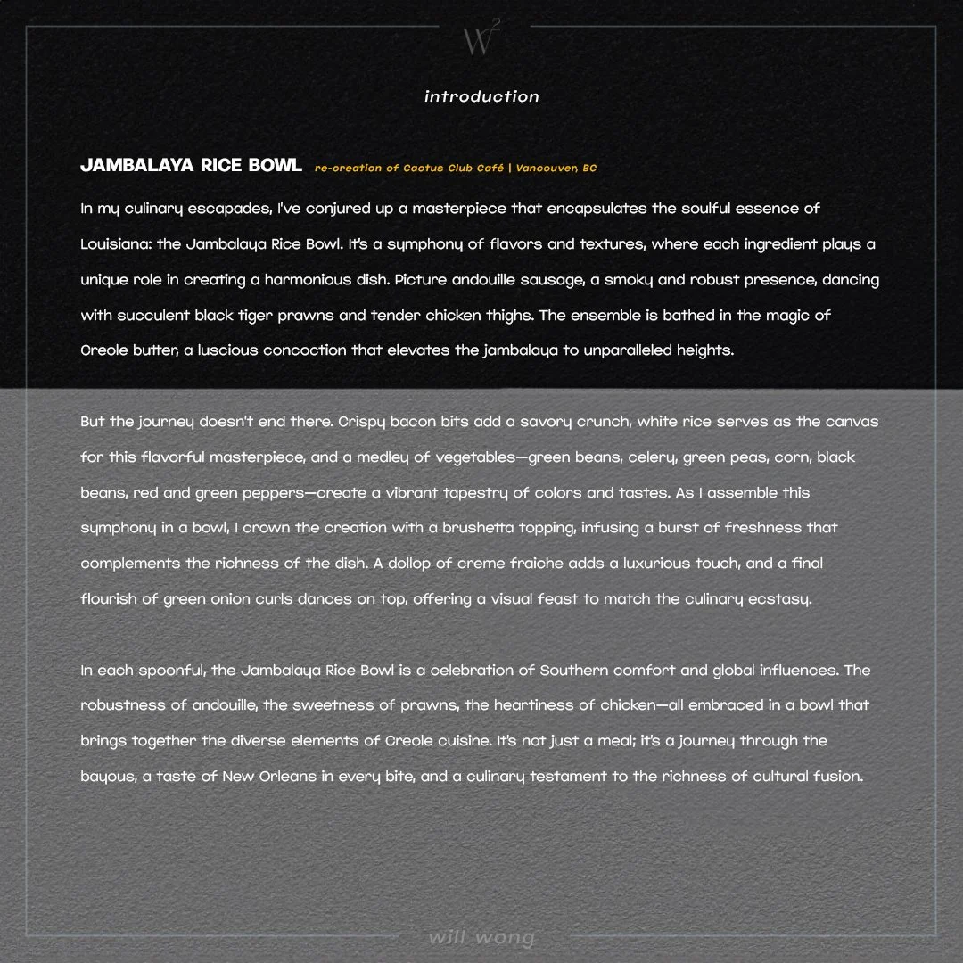 Jambalaya Rice Bowl W2 Recipes Restaurant Quality Recipes At Home