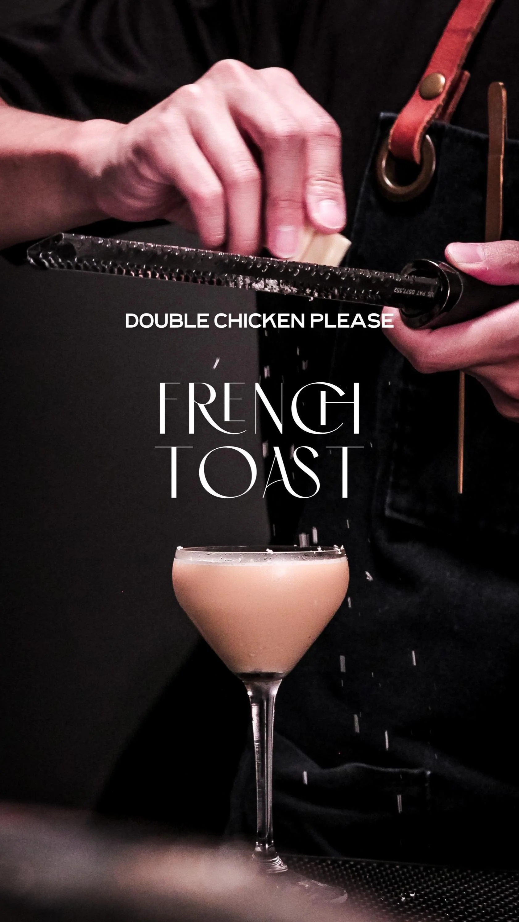 Double Chicken Please French Toast Cocktail