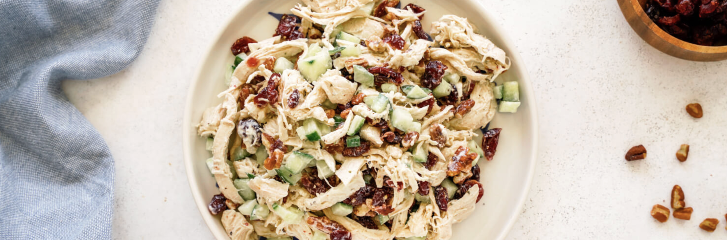 Pecan &amp; Cranberry Chicken Salad
