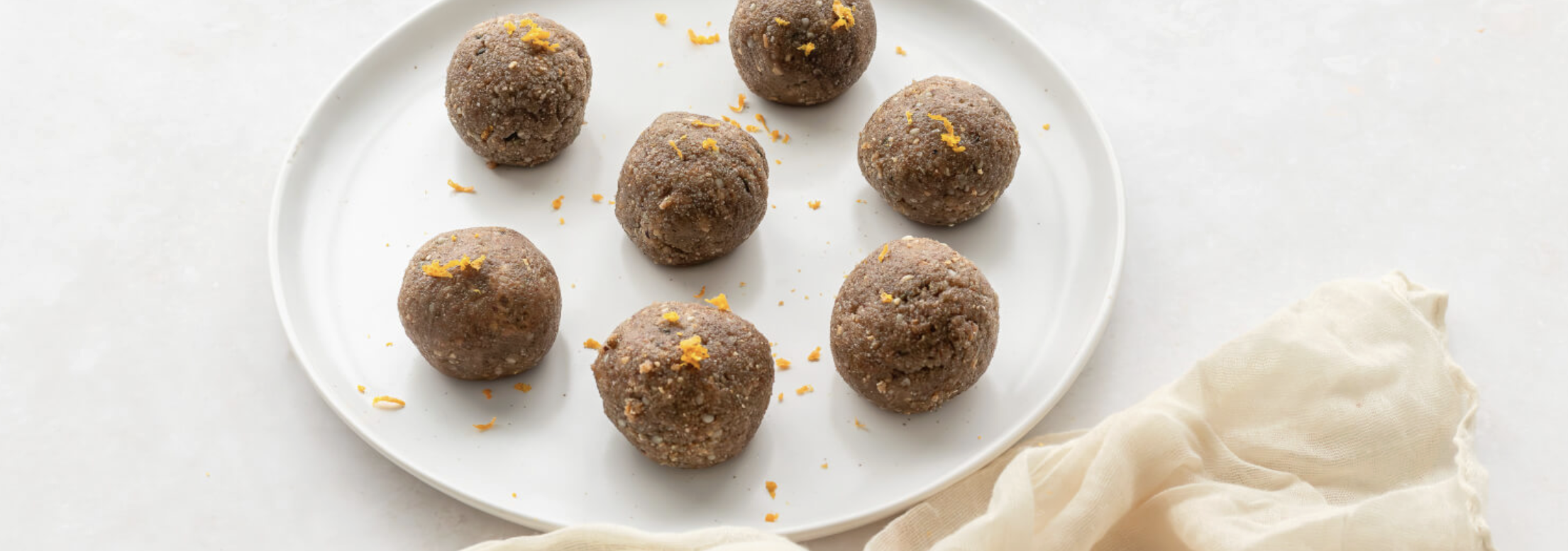 Orange Spice Protein Balls