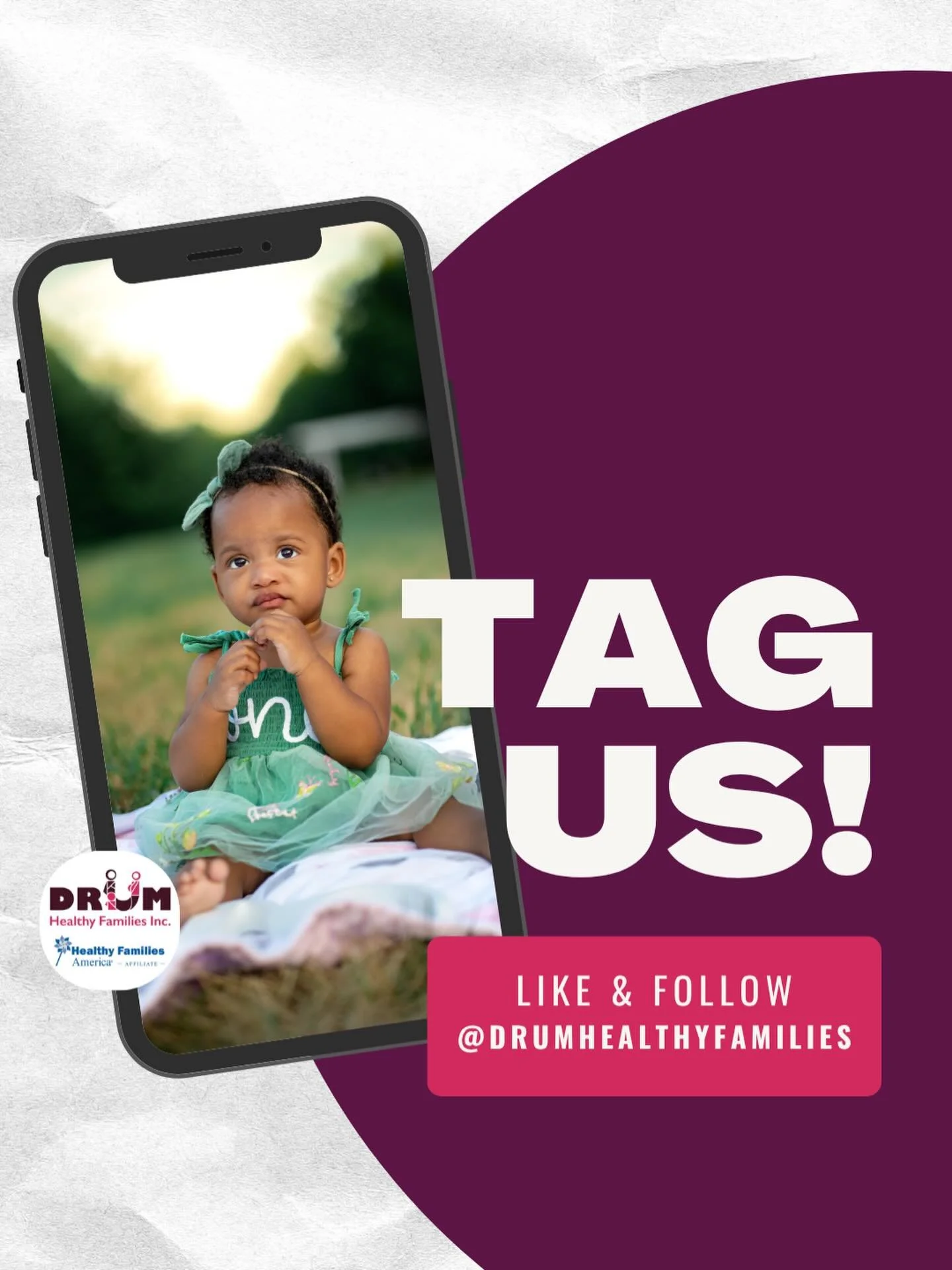 DRUM wants to See You&hellip;
featured on our social media profiles. 

Hey! 💕DRUM Families send us your family photos and we&rsquo;ll post them right here to celebrate our &ldquo; Healthy Babies and Happy Families&rdquo;!

Photos we&rsquo;d love to 