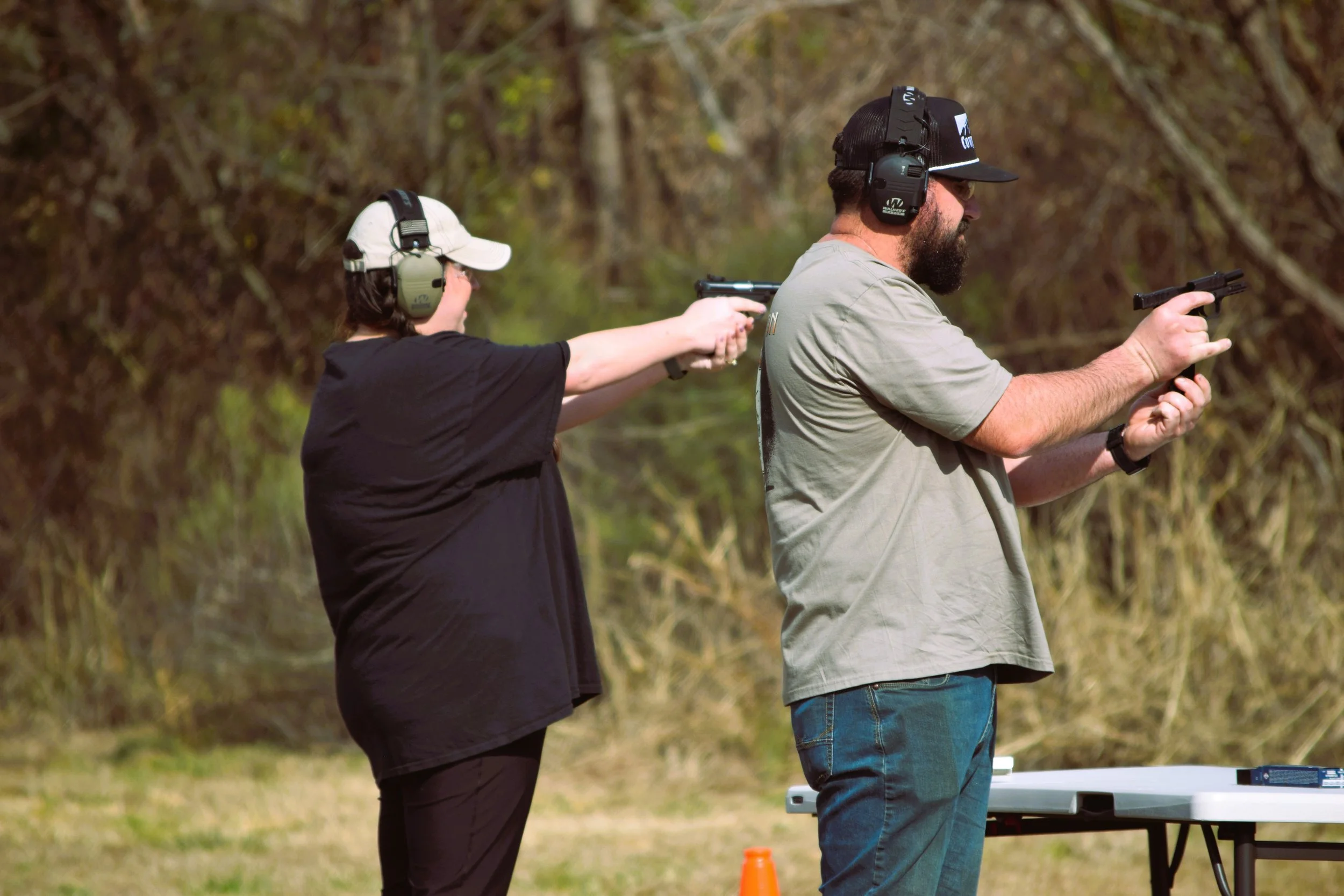 Man and Woman Target at the Shooting Range.JPG