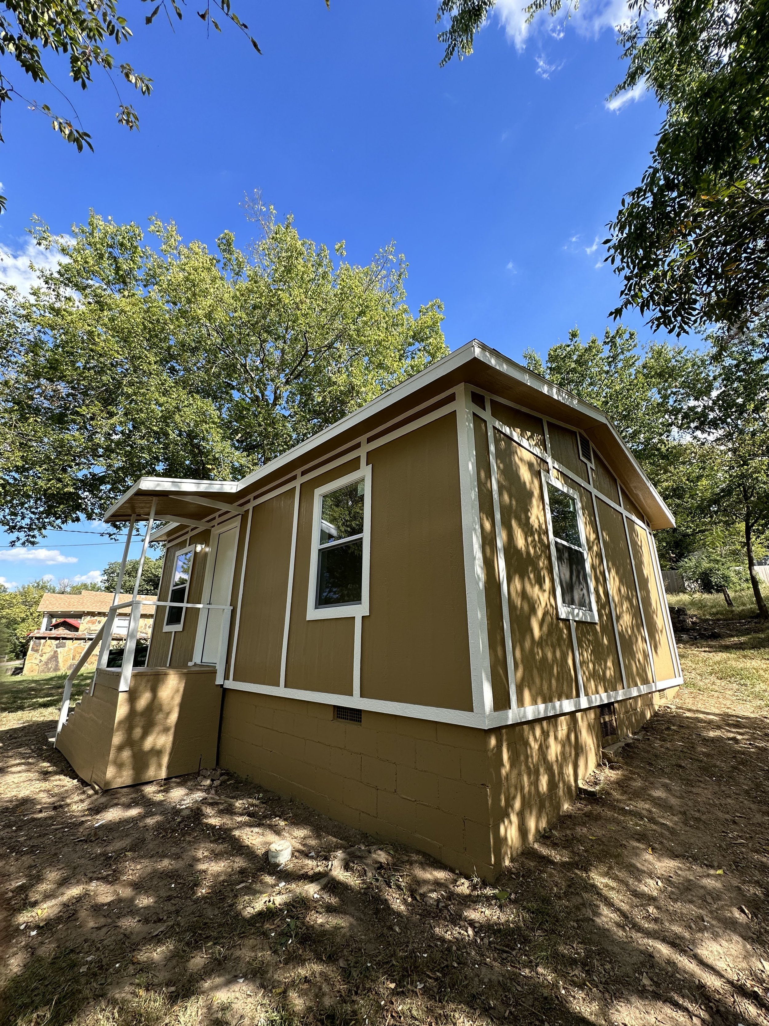 Siding repair and paint