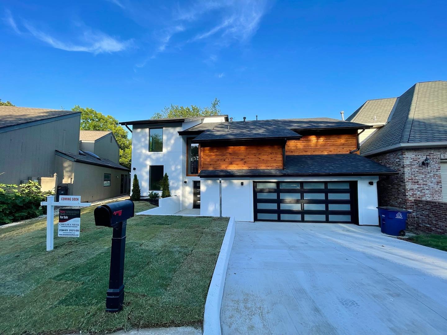 Exterior stain and paint
